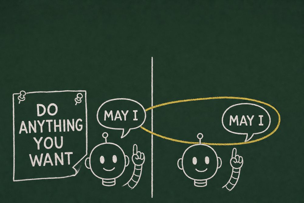 Note saying do anything, assistant still asks